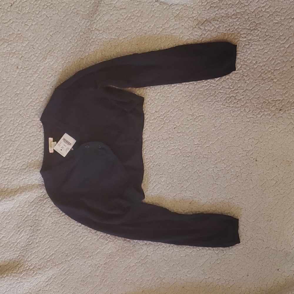 New with tags crewcuts by J.Crew cropped navy cardigan. Size 10